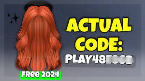 2024 promocodes for free hair roblox