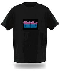 rave graphic equalizer t shirt
