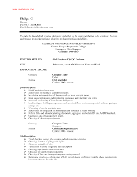 Resume Sample For Civil Engineer Fresher   Gallery Creawizard com Pinterest Technical Resume Templates