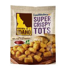 super crispy tots grown in idaho