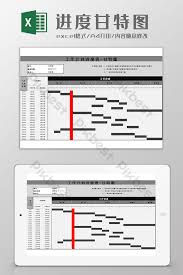 Work Plan Gantt Chart Excel Template Excel Template Xls
