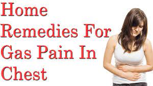 home remes for gas pain in chest