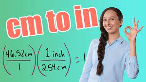 One inch is defined as 1⁄12 of a foot and is therefore 1⁄36 of a yard. Cm To In How To Convert Centimeter To Inch Youtube