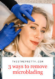 how to get rid of microblading with 3