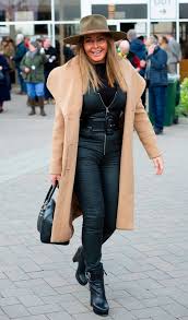 Carol vorderman, the former countdown presenter, has donated, her private plane for the updated / sunday, 5 apr 2020 16:46. Carol Vorderman Sports Skintight Leather Catsuit For Day At Cheltenham Races Mirror Online