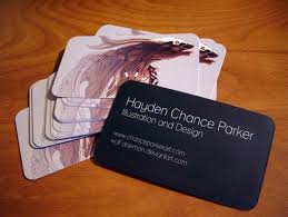 Hayden Chance Parker Illustration Business Cards On The