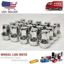 Details About 24pc 14x2 Chrome Ford F 150 Expedition Oem Factory Style Replacement Lug Nuts