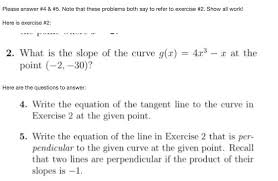 Point Slope Form Questions And Answers