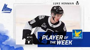 Luke henman is the first signing of the expansion seattle kraken, the team announced on wednesday. Ultramar Player Of The Week Luke Henman January 20 2020 Lhjmq