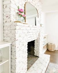 29 Painted Brick Fireplaces That Feel