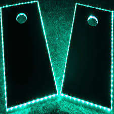 Glowcity Light Up Led Cornhole Kit Shop Glow In The Dark Sports Accessories Glowcity Llc