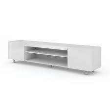17lx9.25dx2.75h each) thick, sturdy durable supports for stability. Boca White Modern 75 Tv Stand By Meble Furniture