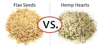 flax seeds vs hemp hearts