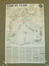 Fishing Hot Spots Map Chart Stockton Lake Mo L162 For Sale