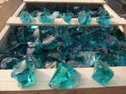 Whole Colored Decorative Glass Rock