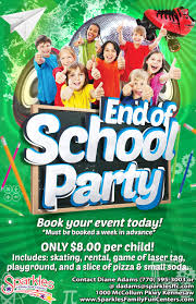 A year ends on march 31. End Of Year School Parties