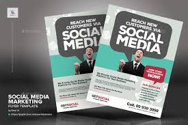 Social Media Marketing Flyer Templates