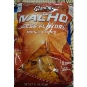 nacho cheese flavor tortilla chips