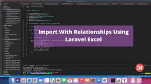 with relationships using laravel excel