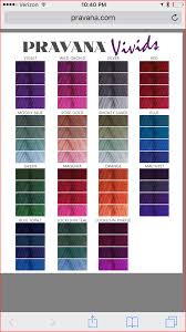 Pravana Chroma Silk Color Swatches Sbiroregon Org