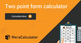 Two Point Form Calculator
