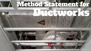 Installation Of Ductwork With Accessories