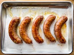 how to cook polish sausage in the oven
