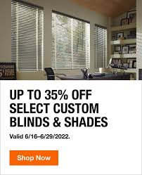 blinds the home depot