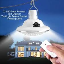 Indoor Solar Lamp Hook Lighting Remote