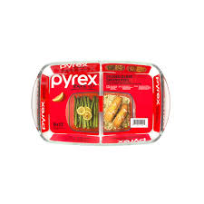 Buy Pyrex Divided Glass Baking Dish 1
