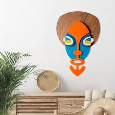 Yang Decorative Wall Mask Living Room