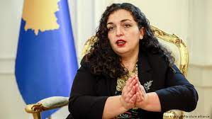 Kosovo's parliament elected vjosa osmani as the country's new president on sunday. F57tnbpqwzyv7m
