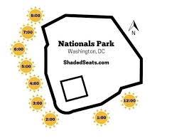 shaded seats at nationals park