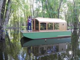 micro houseboat you can build