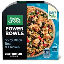 Diabetics need to keep an eye on their blood sugar levels, and that means certain foods should be eaten in moderation or skipped entirely. Healthy Choice Power Bowls Spicy Black Beans Chicken Riced Cauliflower Frozen Meal 9 25 Oz Walmart Com Walmart Com