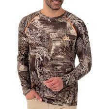 Mossy Oak And Realtree Men S Long Sleeve Performance Thermal Tee