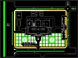 wiring hospital layout plan autocad