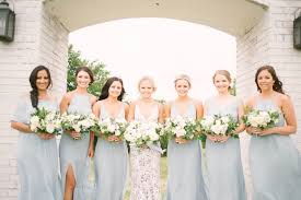 Favorite Fridays Light Blue Bridesmaid Dresses Dallas Wedding Florist R Love Floral Design