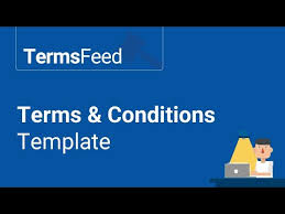 terms conditions template termsfeed