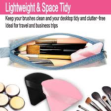 travel makeup brush holder