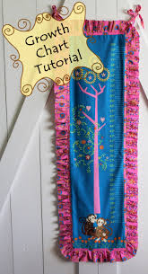 Fabric Growth Chart Tutorial And 2 Giveaways