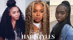 pretty hairstyles for black women 2022