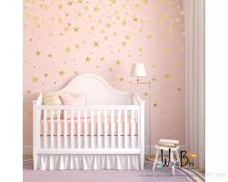 Gold Stars Decal Set Gold Confetti