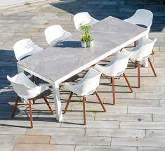 Modern Garden Dining Table With