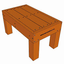 Outdoor Benches Free Plans For