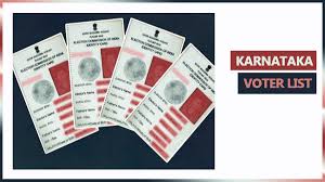 karnataka voter list 2024 pdf kar