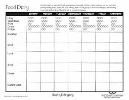 Free Printable Food Journal And Calorie Counter Download Them Or Print