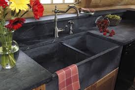A soapstone kitchen sink can be a single bowl, double bowl, triple bowl, apron or farmhouse sink, with a high back, shelf, pitched front, etc. Soapstone Sink Ideas High Quality Kitchen Sinks For Every Home