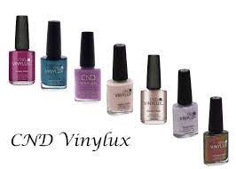 cnd vinylux nail polish the colors of