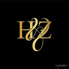 initial letter h z hz luxury art